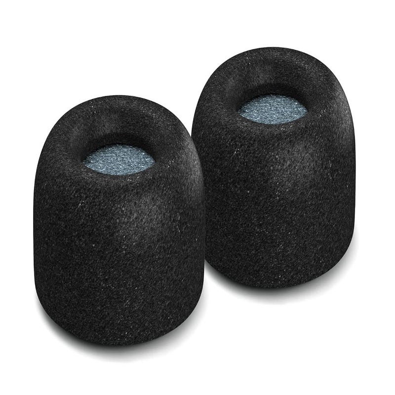 Comply Memory Foam Replacement Earbud Tips for Jaybird X4 | Ultimate Comfort, Secure Fit, Superior Noise Isolation | Black, Medium (3 Pairs) - Image 1